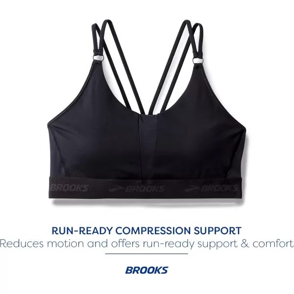 Brooks Womens Plunge 30 Sports Bra for Running Workouts ampamp SportsBlack