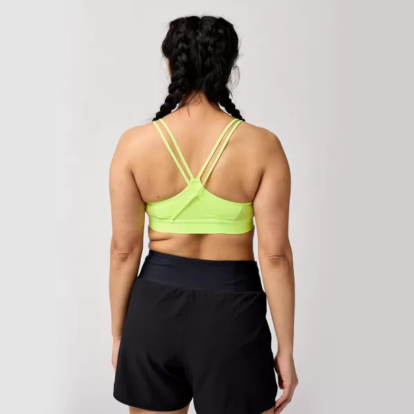 Brooks Womens Plunge 30 Sports Bra for Running Workouts ampamp SportsNeo Yellow