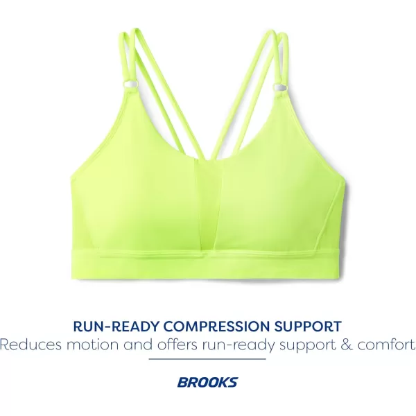 Brooks Womens Plunge 30 Sports Bra for Running Workouts ampamp SportsNeo Yellow