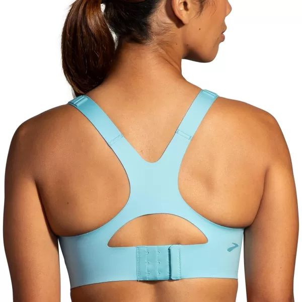 Brooks Womens Racerback 20 Sports Bra for High Impact Running Workouts ampamp Sports with Maximum SupportAqua