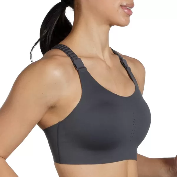 Brooks Womens Racerback 20 Sports Bra for High Impact Running Workouts ampamp Sports with Maximum SupportAsphalt