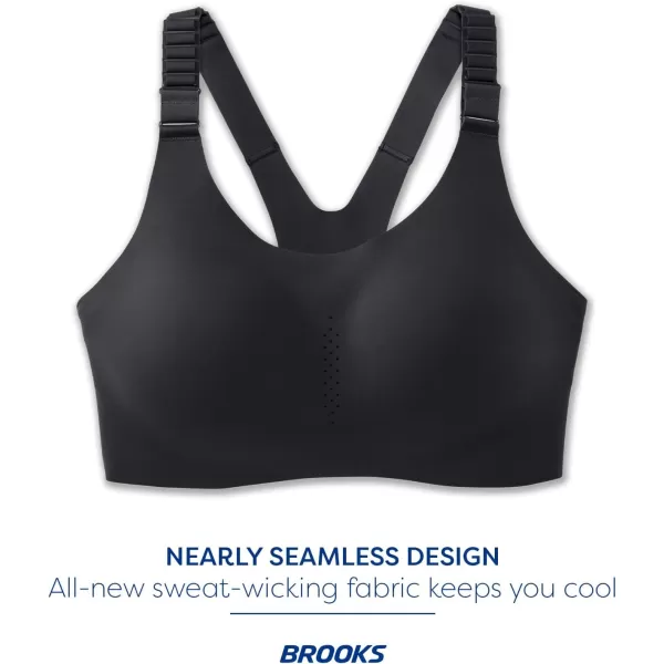 Brooks Womens Racerback 20 Sports Bra for High Impact Running Workouts ampamp Sports with Maximum SupportAsphalt