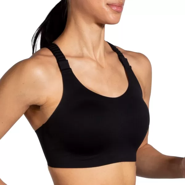 Brooks Womens Racerback 20 Sports Bra for High Impact Running Workouts ampamp Sports with Maximum SupportBlack