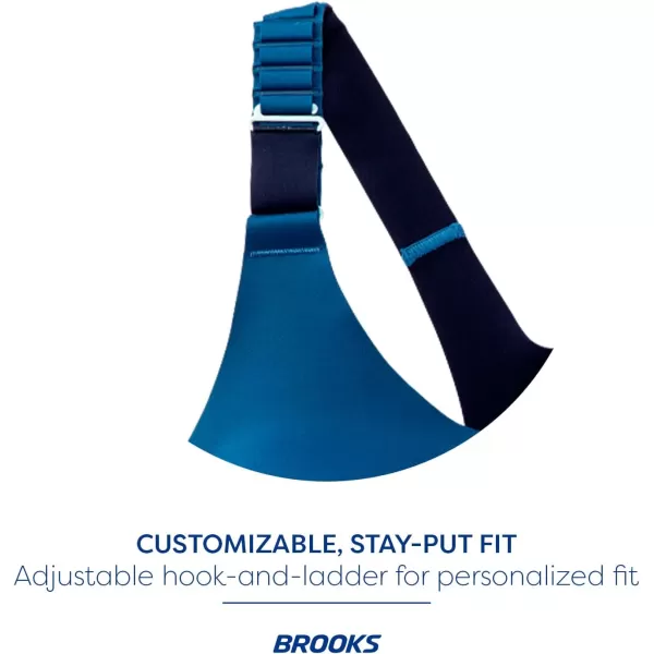 Brooks Womens Racerback 20 Sports Bra for High Impact Running Workouts ampamp Sports with Maximum SupportBlue AshNavy