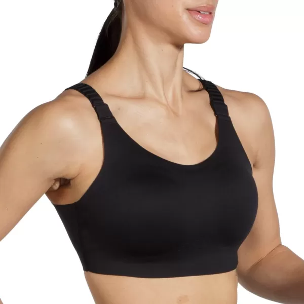 Brooks Womens Scoopback 20 Sports Bra for High Impact Running Workouts ampamp Sports with Maximum SupportBlack