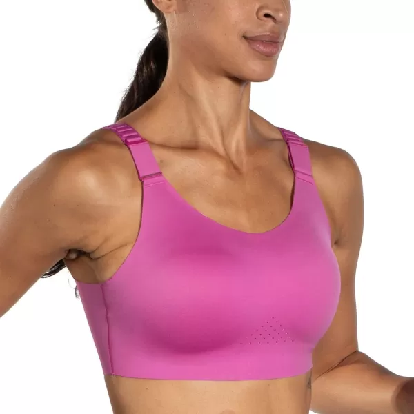 Brooks Womens Scoopback 20 Sports Bra for High Impact Running Workouts ampamp Sports with Maximum SupportFrosted MauveMauve