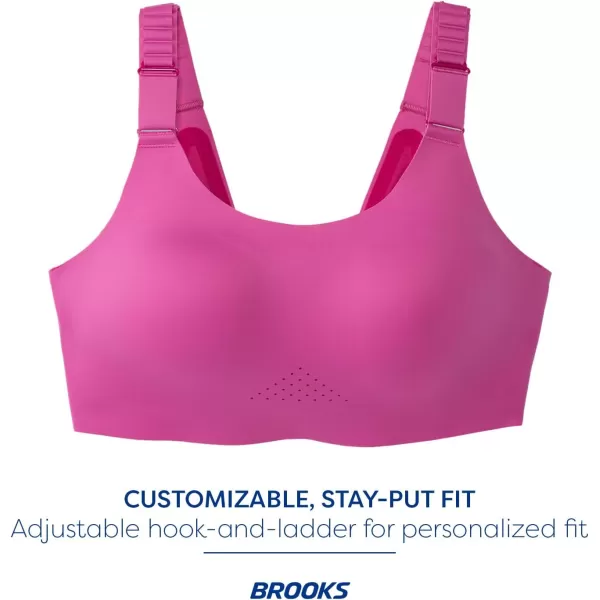 Brooks Womens Scoopback 20 Sports Bra for High Impact Running Workouts ampamp Sports with Maximum SupportFrosted MauveMauve