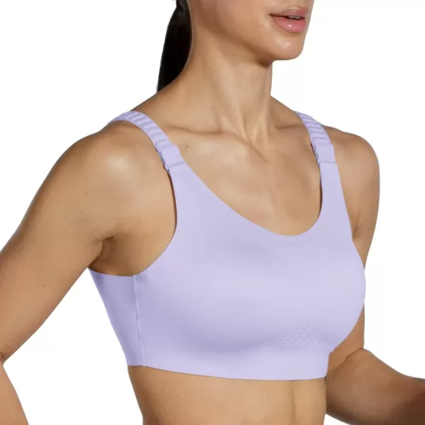 Brooks Womens Scoopback 20 Sports Bra for High Impact Running Workouts ampamp Sports with Maximum SupportViolet Dash