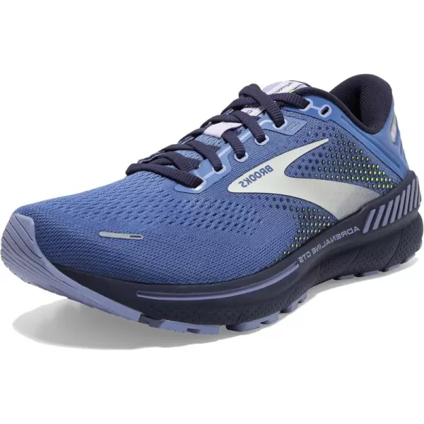 Brooks Womens Adrenaline GTS 22 Supportive Running ShoeBluePurpleNightlife