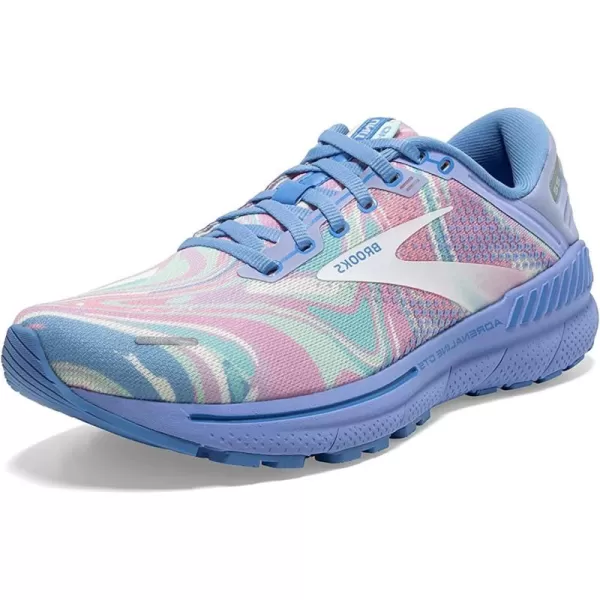 Brooks Womens Adrenaline GTS 22 Supportive Running ShoePeacoatBluePink