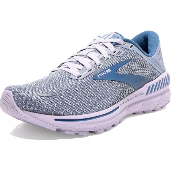 Brooks Womens Adrenaline GTS 22 Supportive Running ShoePurpleDutch BlueLilac