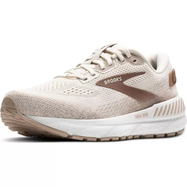 Brooks Womens Ariel GTS 24 Supportive Running ampamp Walking ShoeCoconutChateauPortabella