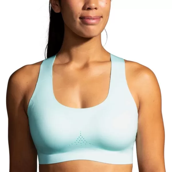Brooks Womens Crossback 20 Sports Bra for Running Workouts ampamp SportsIce BlueVivid Teal