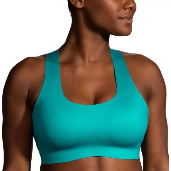 Brooks Womens Crossback 20 Sports Bra for Running Workouts ampamp SportsNile Green