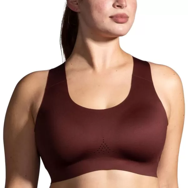 Brooks Womens Crossback 20 Sports Bra for Running Workouts ampamp SportsRun RaisinCopper