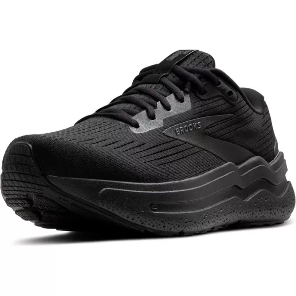 Brooks Womens Ghost Max 2 Neutral Running ampamp Walking ShoeBlackBlackEbony