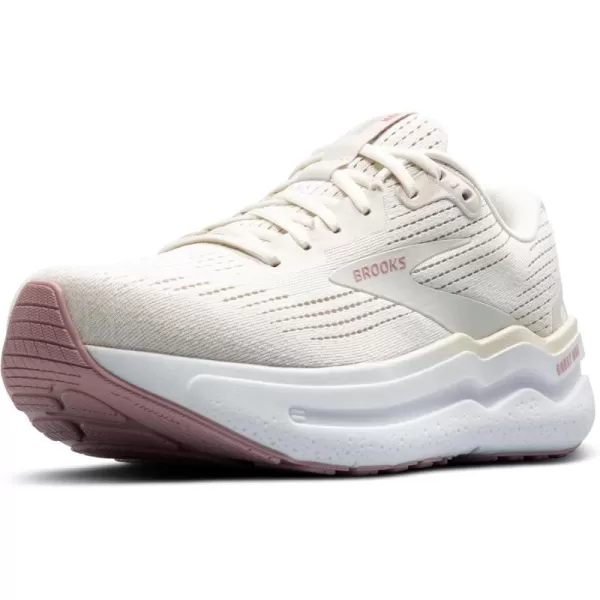 Brooks Womens Ghost Max 2 Neutral Running ampamp Walking ShoeCoconut MilkGrayZephyr