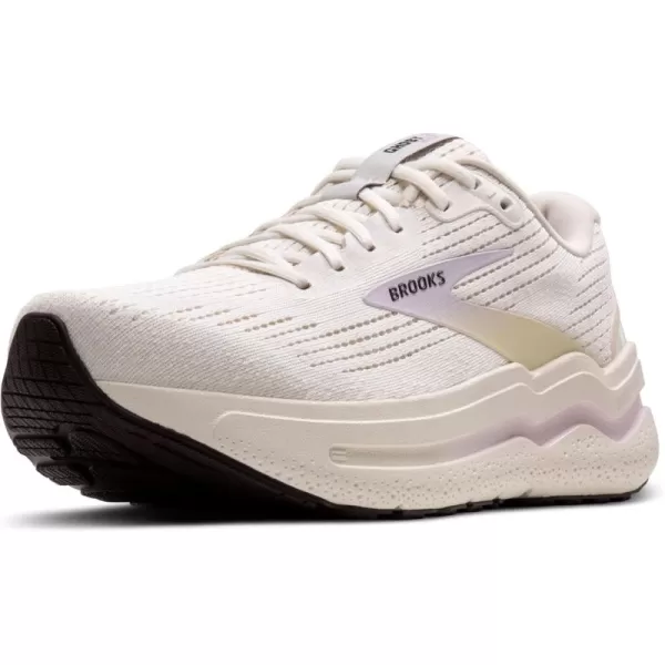 Brooks Womens Ghost Max 2 Neutral Running ampamp Walking ShoeCoconutLavenderCream