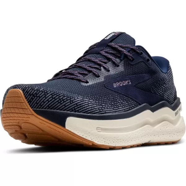 Brooks Womens Ghost Max 2 Neutral Running ampamp Walking ShoePeacoatOrchidCoconut Milk
