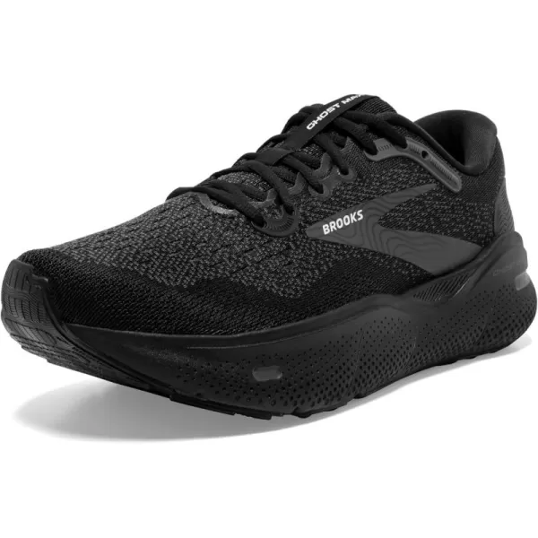 Brooks Womens Ghost Max Cushion Neutral Running ampamp Walking ShoeBlackBlackEbony