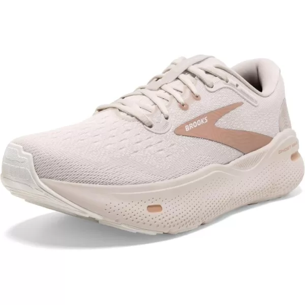 Brooks Womens Ghost Max Cushion Neutral Running ampamp Walking ShoeCrystal GrayWhiteTuscany