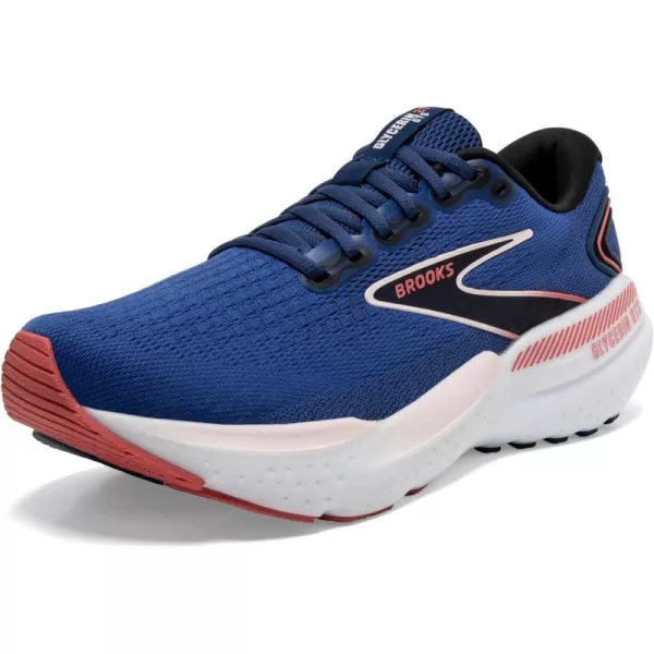 Brooks Womens Glycerin GTS 21 Supportive Running ShoeBlueIcy PinkRose