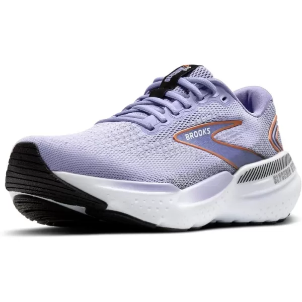 Brooks Womens Glycerin GTS 21 Supportive Running ShoeLavenderBlackCopper