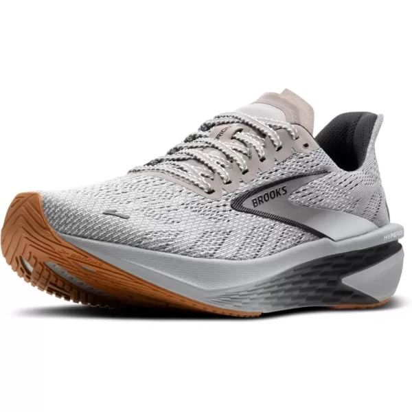 Brooks Womens Hyperion 2 Neutral Running ShoeAlloyBright WhiteBlack