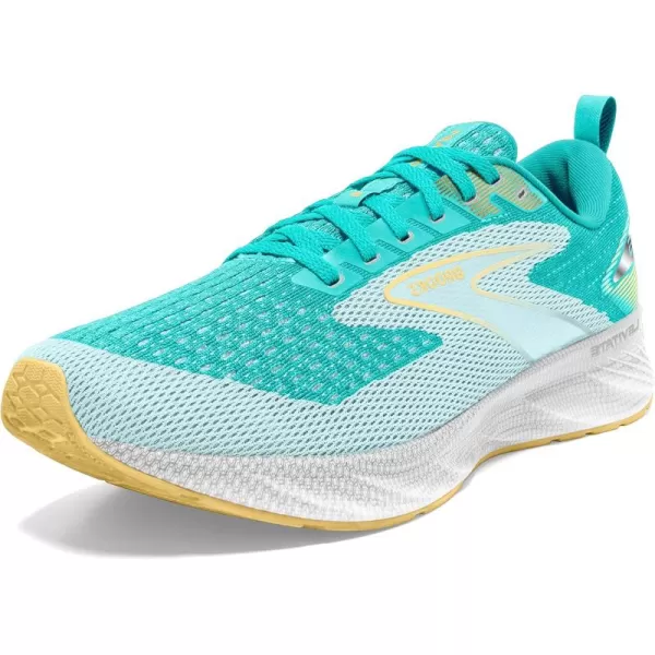 Brooks Womens Levitate 6 Neutral Running ShoeAruba BlueYellow