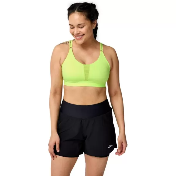 Brooks Womens Plunge 30 Sports Bra for Running Workouts ampamp SportsNeo Yellow