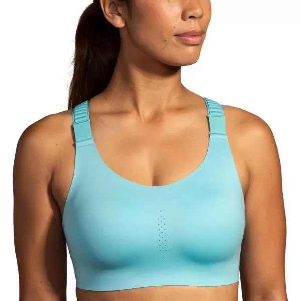 Brooks Womens Racerback 20 Sports Bra for High Impact Running Workouts ampamp Sports with Maximum SupportAqua