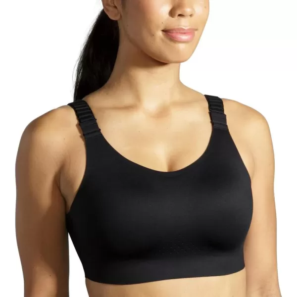Brooks Womens Scoopback 20 Sports Bra for High Impact Running Workouts ampamp Sports with Maximum SupportBlack