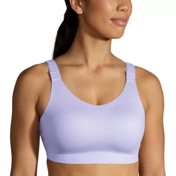 Brooks Womens Scoopback 20 Sports Bra for High Impact Running Workouts ampamp Sports with Maximum SupportViolet Dash