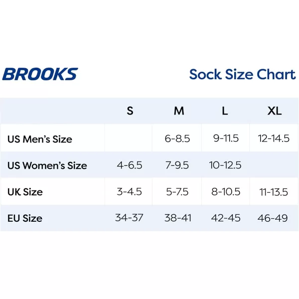 Brooks Ghost Crew Socks I Performance Running Cushioned Socks with Arch Support for Men ampamp WomenMoroccan BlueBr Crew
