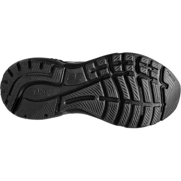 Brooks Mens Adrenaline GTS 23 Supportive Running ShoeBlackBlackEbony