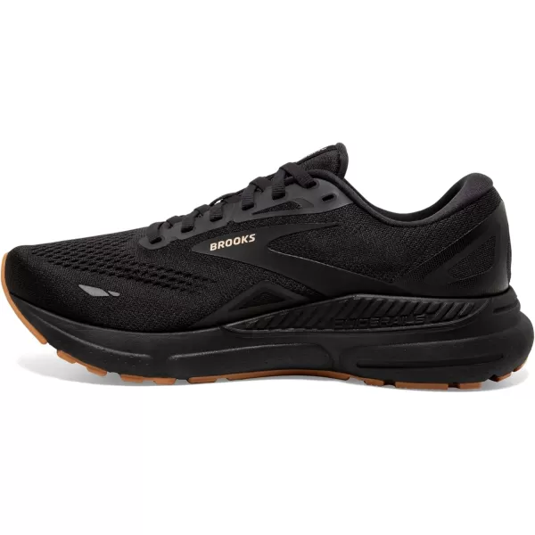 Brooks Mens Adrenaline GTS 23 Supportive Running ShoeBlackCreamBiscuit