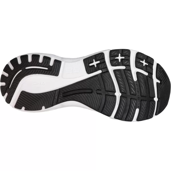Brooks Mens Adrenaline GTS 23 Supportive Running ShoeBlackWhiteSilver