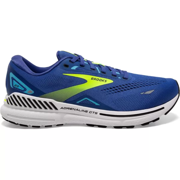 Brooks Mens Adrenaline GTS 23 Supportive Running ShoeBlue Nightlife Black