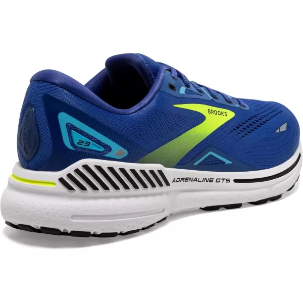 Brooks Mens Adrenaline GTS 23 Supportive Running ShoeBlue Nightlife Black