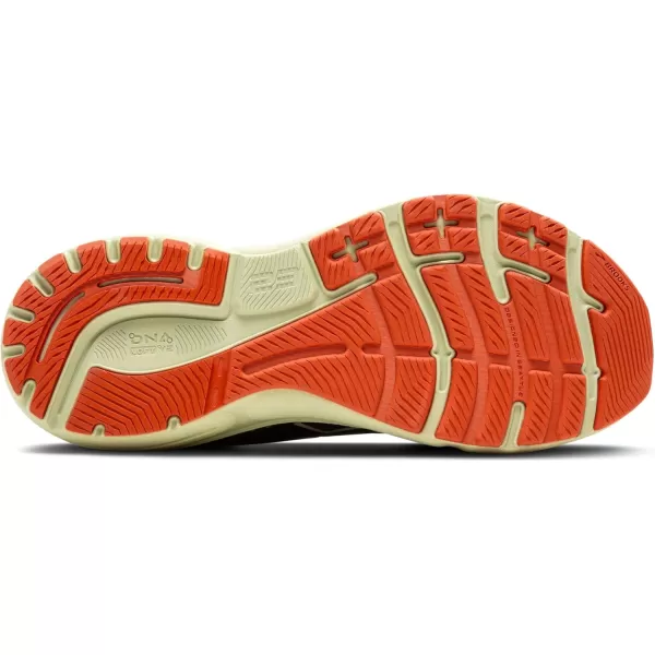 Brooks Mens Adrenaline GTS 23 Supportive Running ShoeEbonySmoke GreenClay