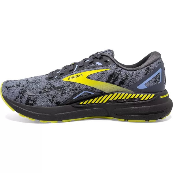 Brooks Mens Adrenaline GTS 23 Supportive Running ShoeNine IronFolkstoneSulphur