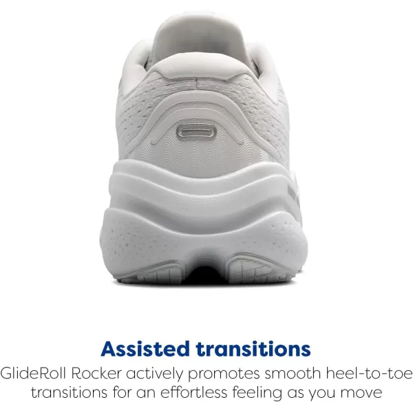 Brooks Mens Ghost Max 2 Neutral Running ampamp Walking ShoeBright WhiteBright White