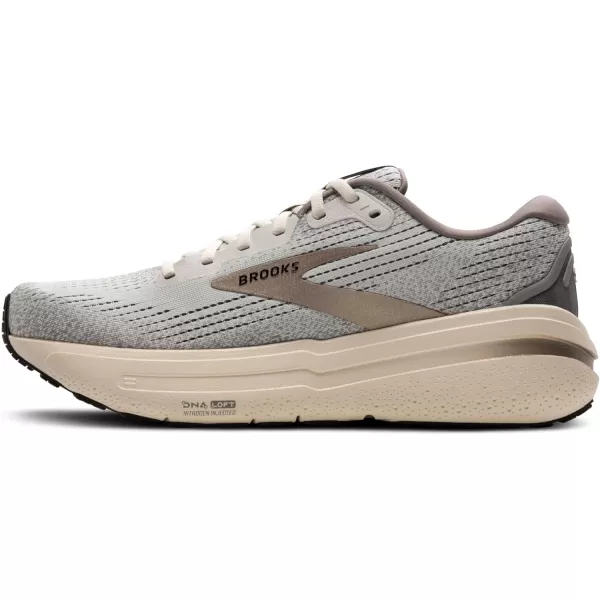 Brooks Mens Ghost Max 2 Neutral Running ampamp Walking ShoeGreyFrost GreyChampagne