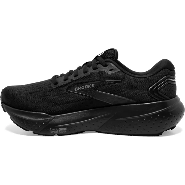 Brooks Mens Glycerin 21 Neutral Running ShoeBlackBlackEbony
