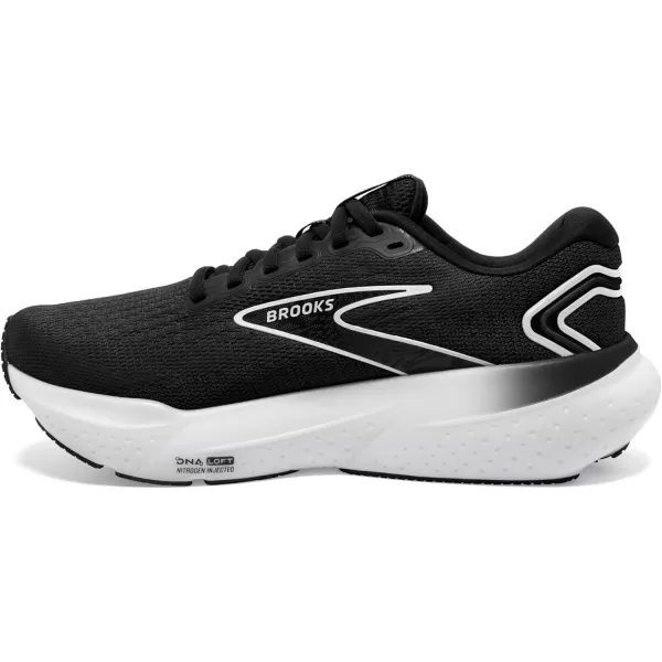 Brooks Mens Glycerin 21 Neutral Running ShoeBlackGreyWhite