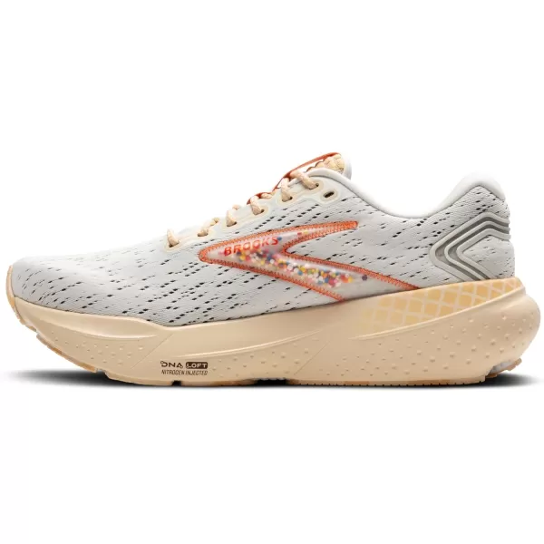 Brooks Mens Glycerin 21 Neutral Running ShoeSnowDawnStraw
