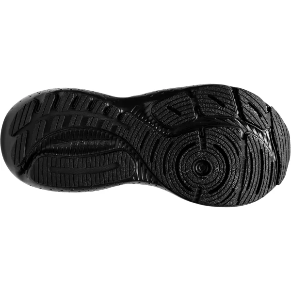 Brooks Mens Glycerin GTS 21 Supportive Running ShoeBlackBlackEbony