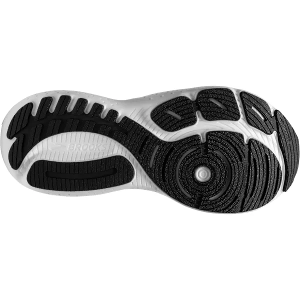 Brooks Mens Glycerin GTS 21 Supportive Running ShoeBlackGreyWhite
