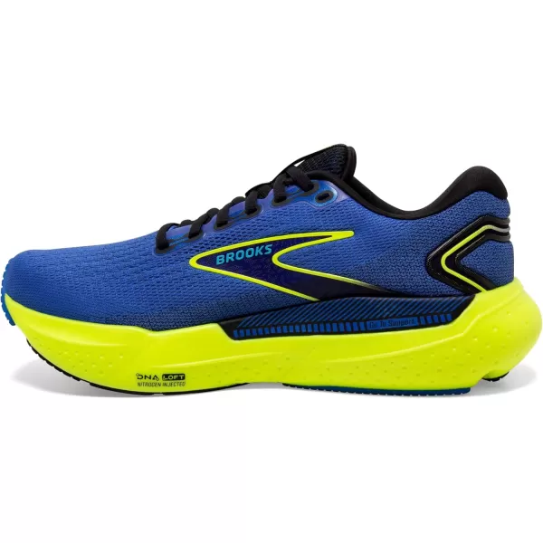 Brooks Mens Glycerin GTS 21 Supportive Running ShoeBlueNightlifeBlack