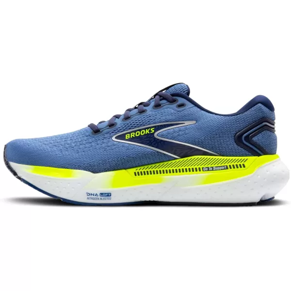 Brooks Mens Glycerin GTS 21 Supportive Running ShoeBluePeacoatNightlife